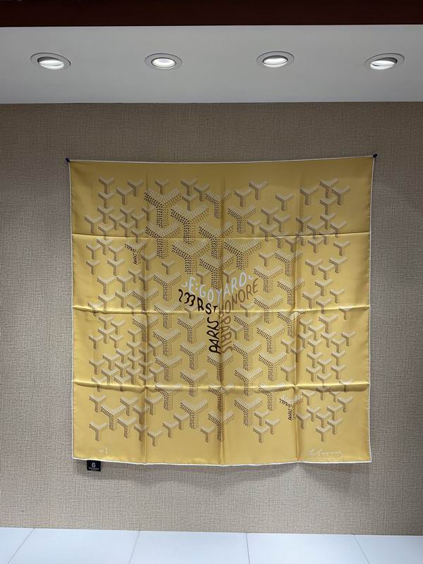 Goyard silk scarf 90X90cm E051728